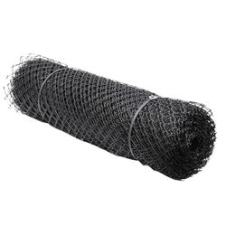 TELA PLASTICA GALINHEIRO 1,50X50MT LEVE PRETA - COLOMARTI FERRAMENTAS