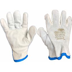 LUVA VAQUETA MISTA DORSO RASPA PUNHO 7CM BB CA 454... - COLOMARTI FERRAMENTAS