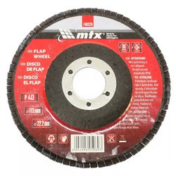 LIXA FLAP DISC 115X22 G 40 MTX - COLOMARTI FERRAMENTAS