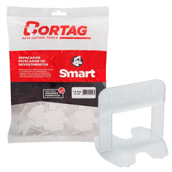 Espaçador Nivelador 1,5 mm Smart 300 Peças Cortag - COLOMARTI FERRAMENTAS