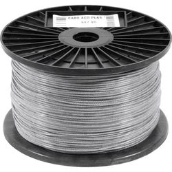 CABO AÇO PLASTIFICADO INCOLOR 5/32 AF GALVANIZADO ... - COLOMARTI FERRAMENTAS