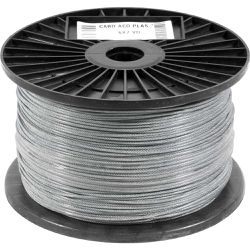 CABO AÇO PLASTIFICADO INCOLOR 3/16 AF GALVANIZADO... - COLOMARTI FERRAMENTAS