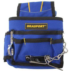 BOLSA LONA P/FERRAM. 09 BOLSOS 7566 BRASFORT - COLOMARTI FERRAMENTAS