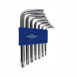 CHAVE TORX JG.T 10 T50 L LONGA 09PCS 7836 BRASFORT - COLOMARTI FERRAMENTAS