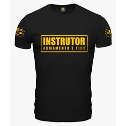 Camiseta Masculina Militar Instrutor de Tiro Preta... - b2b-team6.com.br