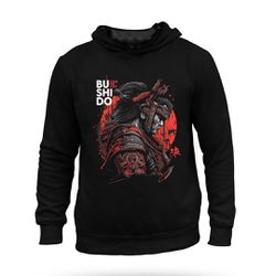 Casaco de Moletom Masculino com capuz Bushido Comp... - b2b-team6.com.br
