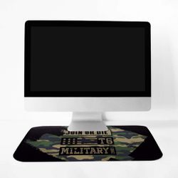 Mousepad Militar Concept Line Camu Join Or Die Tea... - b2b-team6.com.br