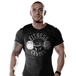 Camiseta Masculina Academia Fitness Center Team Si... - b2b-team6.com.br