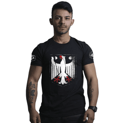 Camiseta Masculina Concept Brasil Tactical Flag Tático Militar