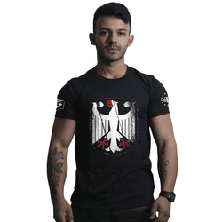 Camiseta Militar Alemanha Team Six - REF-030-PRETA - b2b-team6.com.br