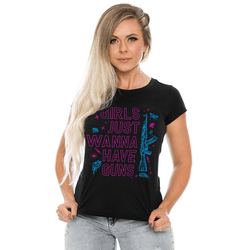 Camiseta Baby Look Feminina Girls Just Wanna Have ... - b2b-team6.com.br