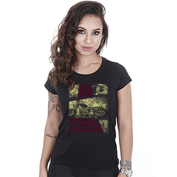 Camiseta Baby Look Feminina Motorcycle Old School ... - b2b-team6.com.br