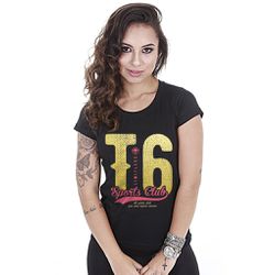 Camiseta Baby Look Feminina Motorcycle T6 Sports C... - b2b-team6.com.br