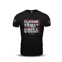 Camiseta Felicidade Casa Das Armas - CASA-004 PRE... - b2b-team6.com.br