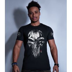 Camiseta GuFz6 Punisher Skull - REFGU-006-PRETA - b2b-team6.com.br