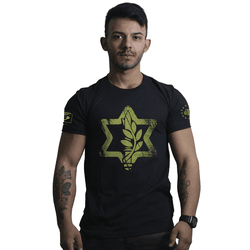 Camiseta Israel Defence - REF-034-PRETA - b2b-team6.com.br