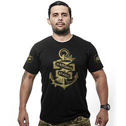 Camiseta Marinha do Brasil Gold Line - GOLD-024-PR... - b2b-team6.com.br