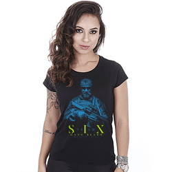 Camiseta Militar Baby Look Feminina Beard Gang - R... - b2b-team6.com.br