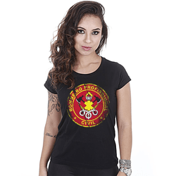 Camiseta Militar Baby Look Feminina Bombeiro Civil... - b2b-team6.com.br