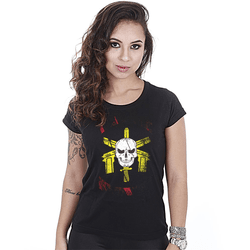 Camiseta Militar Baby Look Feminina BOPE - RFM-001... - b2b-team6.com.br