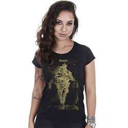 Camiseta Militar Baby Look Feminina New Police Gol... - b2b-team6.com.br