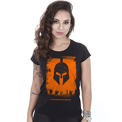 Camiseta Militar Baby Look Feminina Si Vis Pacem P... - b2b-team6.com.br