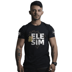 Camiseta Militar Ele Sim Mito - REF-101-PRETA - b2b-team6.com.br