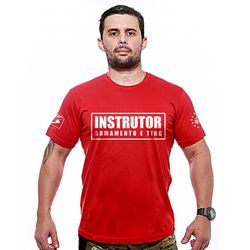 Camiseta Militar Instrutor Team Six - REF-134-VERM... - b2b-team6.com.br