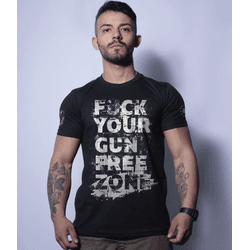 Camiseta Militar Magnata Fuck Gun Free Zone - REF-... - b2b-team6.com.br