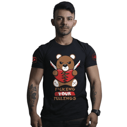 Camiseta Militar Masculina Funny Fuck Your Feeling... - b2b-team6.com.br