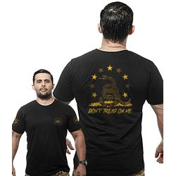 Camiseta Militar Wide Back Don't Tread On Me Snake... - b2b-team6.com.br