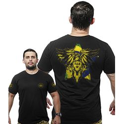 Camiseta Militar Wide Back FAB - BACK-042-PRETA - b2b-team6.com.br