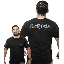 Camiseta Militar Wide Back Fuck Isis - BACK-067-PR... - b2b-team6.com.br