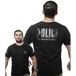 Camiseta Militar Wide Back Police - BACK-005-PRETA - b2b-team6.com.br