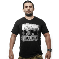 Camiseta Off Road 4x4 Limitless - OFF-003 PRETA - b2b-team6.com.br