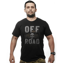 Camiseta Off Road 4x4 Skull Fly - OFF-004 PRETA - b2b-team6.com.br