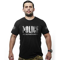 Camiseta Police NY Department EUA - REF-005-PRETA - b2b-team6.com.br