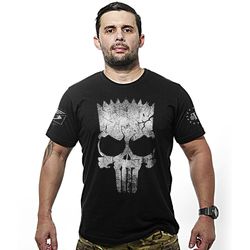 Camiseta Punisher Bart Simpson - REF-110-PRETA - b2b-team6.com.br
