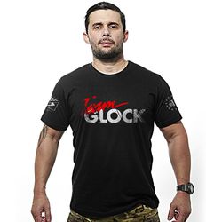 Camiseta Team Glock EUA - REF-007-PRETA - b2b-team6.com.br