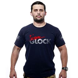 Camiseta Team Glock EUA - REF-007-AZUL - b2b-team6.com.br