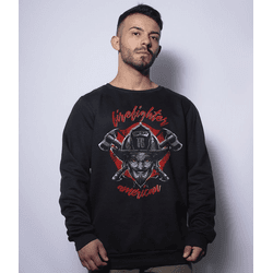 Casaco Básico de Moletom American Fire Fighter - C... - b2b-team6.com.br