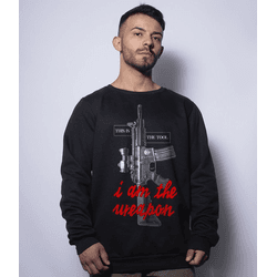 Casaco Básico de Moletom This is The Tool I Am The... - b2b-team6.com.br