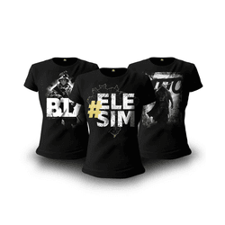 Kit 3 Camisetas Baby look Femininas Militares Opre... - b2b-team6.com.br