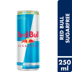 RED BULL LATA 250ML SUGAR FREE - BEBFESTA