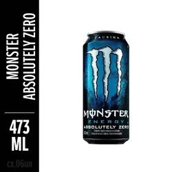MONSTER ABSOLUTELY ZERO LATA 473ML - BEBFESTA