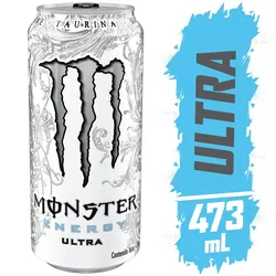 MONSTER ULTRA BRANCO LATA 473ML - BEBFESTA