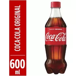 REFRIGERANTE 600ML COCA COLA PET UN - BEBFESTA