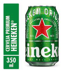 CERVEJA 350ML HEINEKEN LATA UN - BEBFESTA