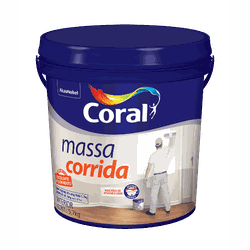 MASSA CORRIDA 5.7KG CORAL - Belacor Tintas