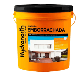 PINTURA EMBORRACHADA HYDR PAREDES E MUROS 18L BRAN... - Belacor Tintas